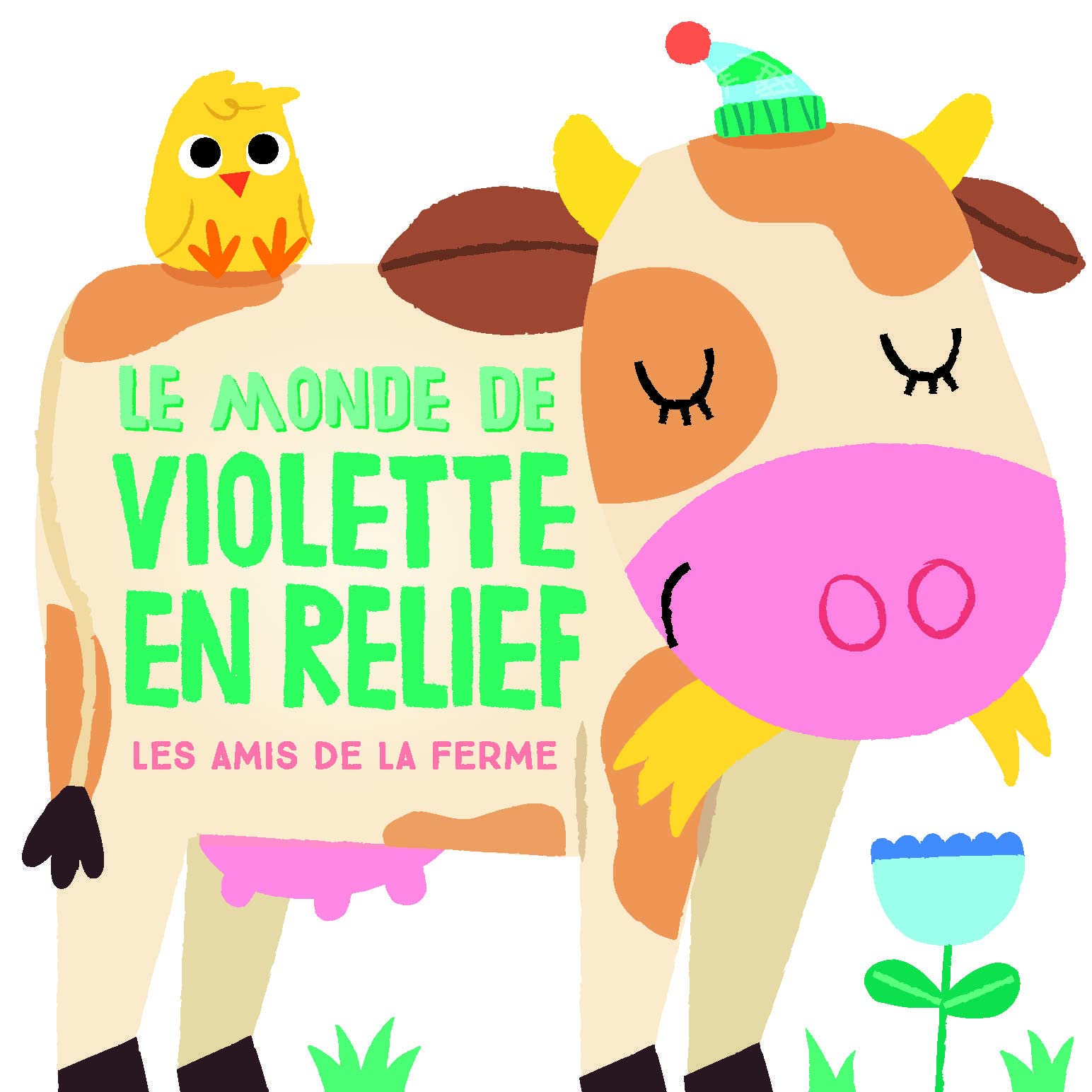 Le monde de Violette en relief: Les amis de la ferme book