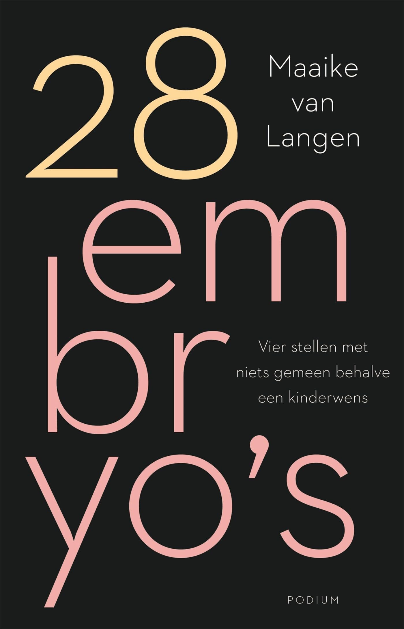 28 embryo's: vier stellen met niets gemeen behalve een kinderwens Medicine