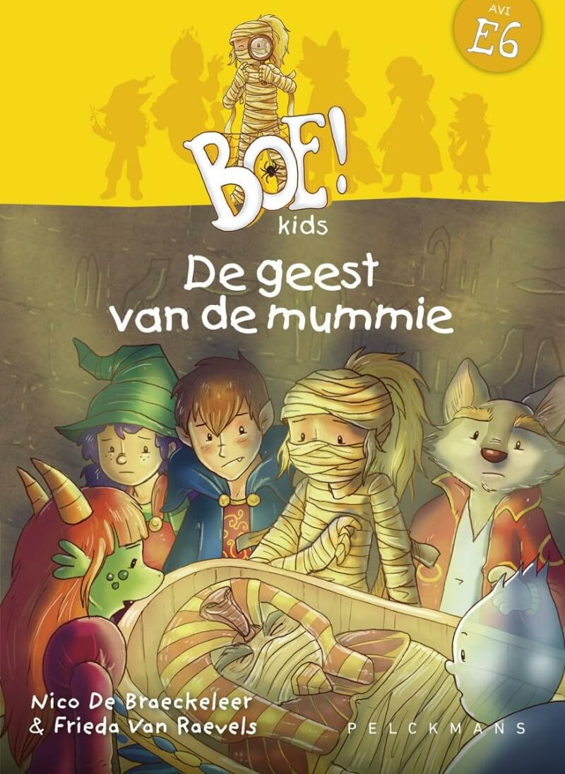 De geest van de mummie: BOE!kids book