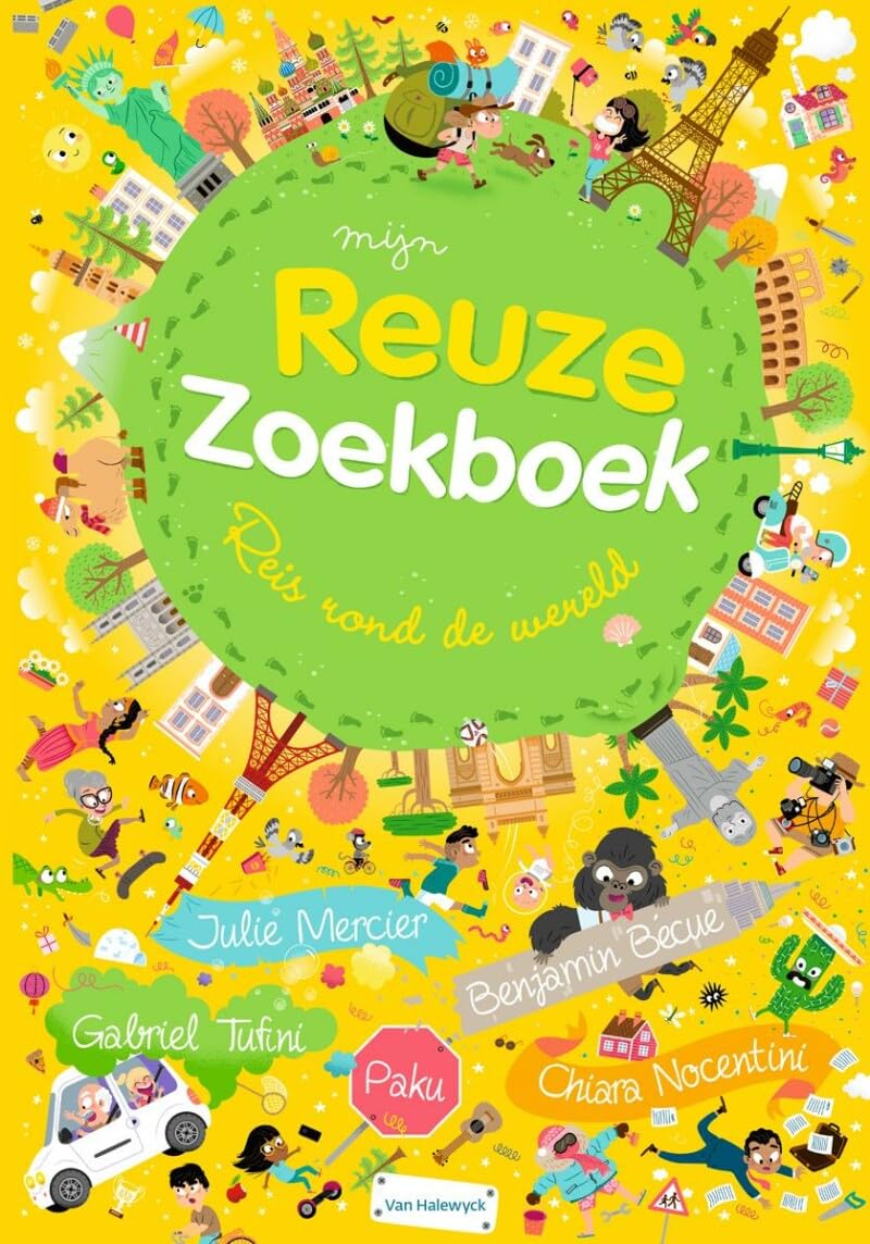 Mijn reuze zoekboek: Reis rond de wereld Children's books