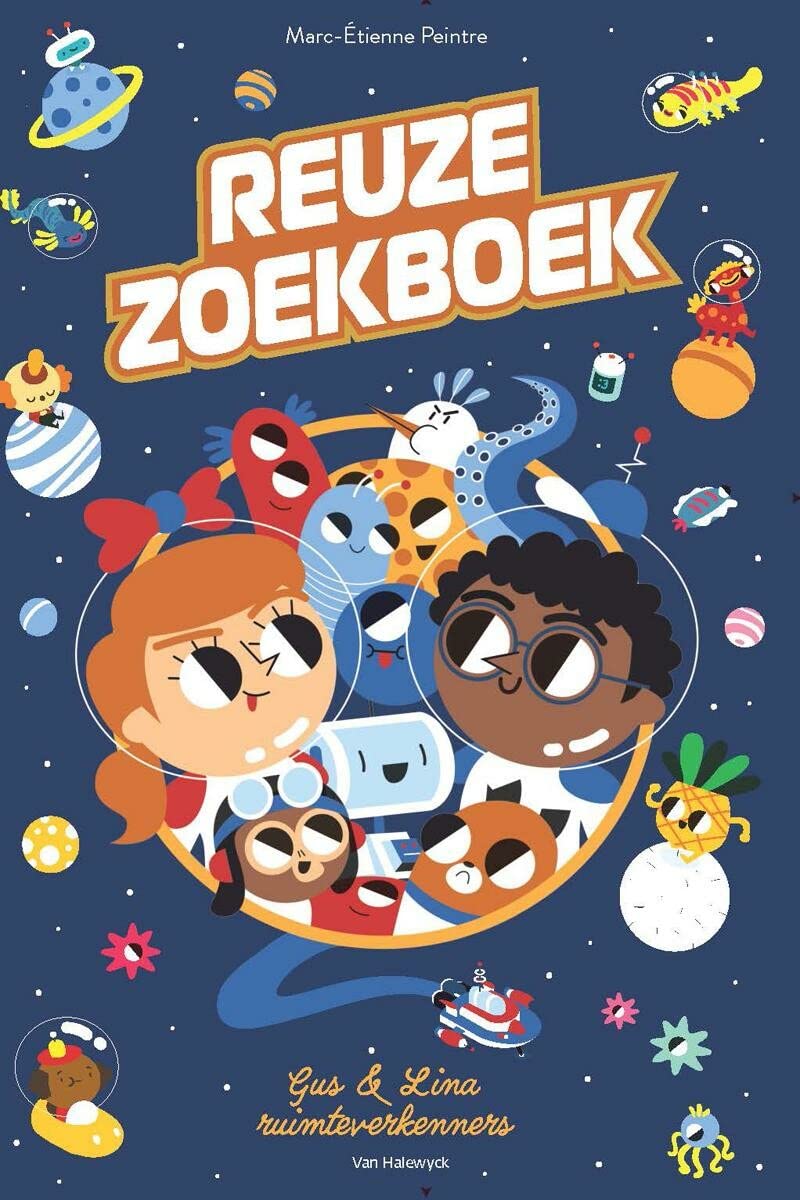 Ruimteverkenners: reuze zoekboek book