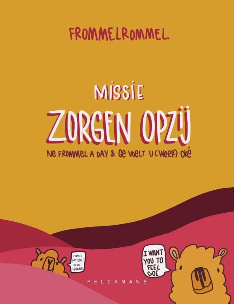 Missie zorgen opzij: ne frommel a day & ge voelt u (weer) oké book