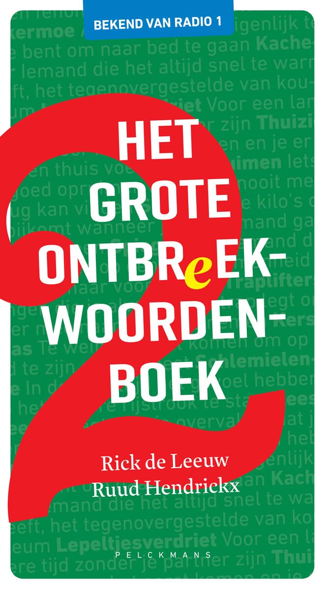 Het grote ontbreekwoordenboek book