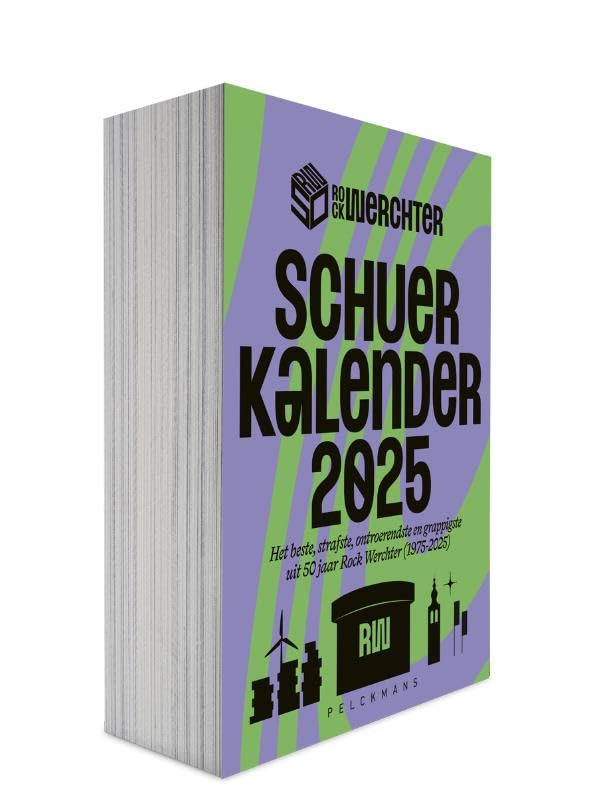 De Schuerkalender 2025: Het beste, strafste, ontroerendste en grappigste uit 50 jaar Rock Werchter (1975-2025) book
