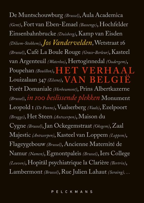 Het verhaal van België in 100 beslissende plekken Politics & History