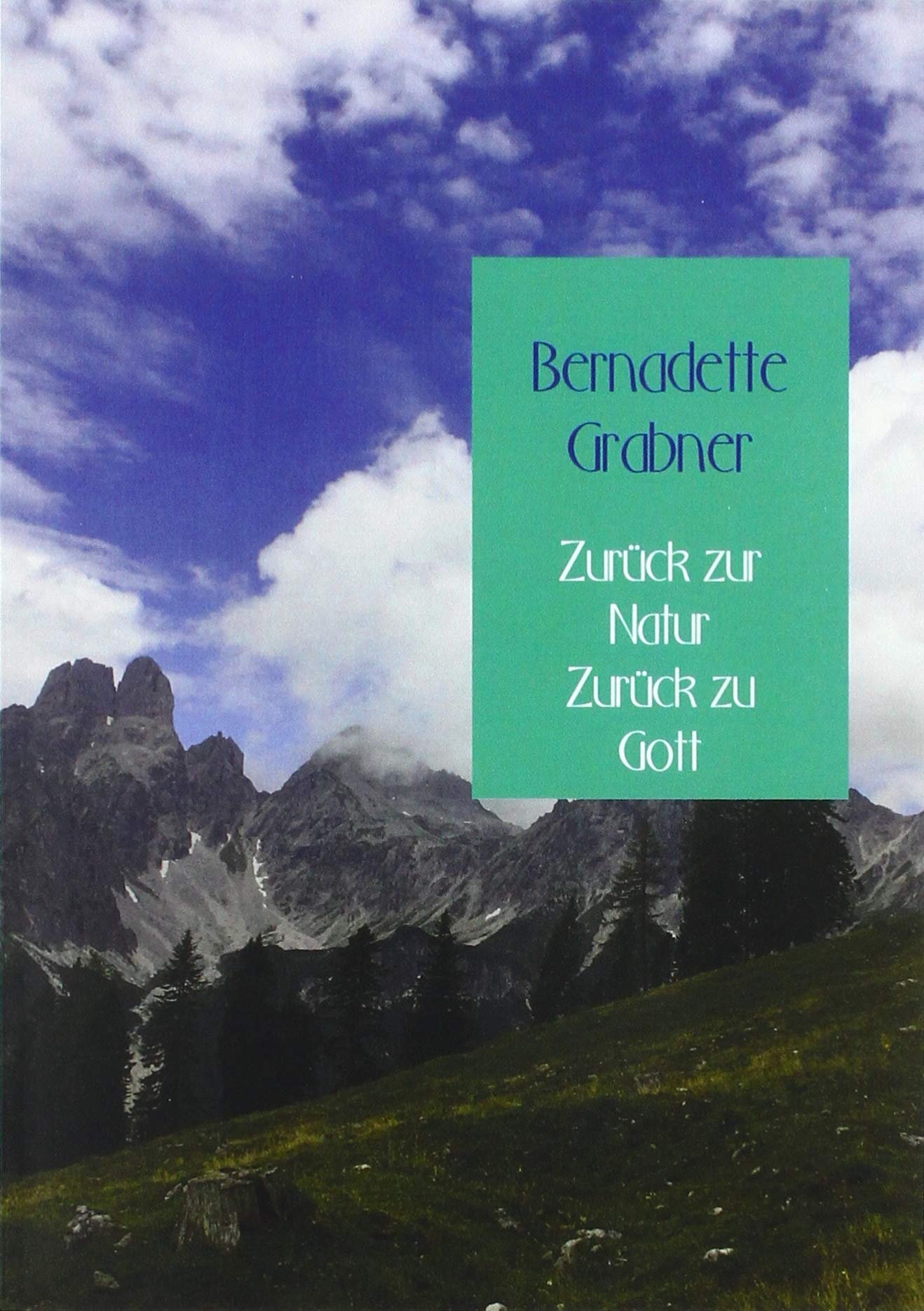 Zurück zur Natur Zurück zu Gott Law