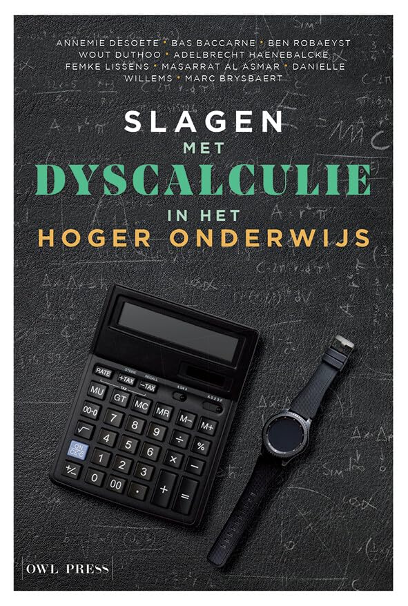 Slagen met dyscalculie in het hoger onderwijs book
