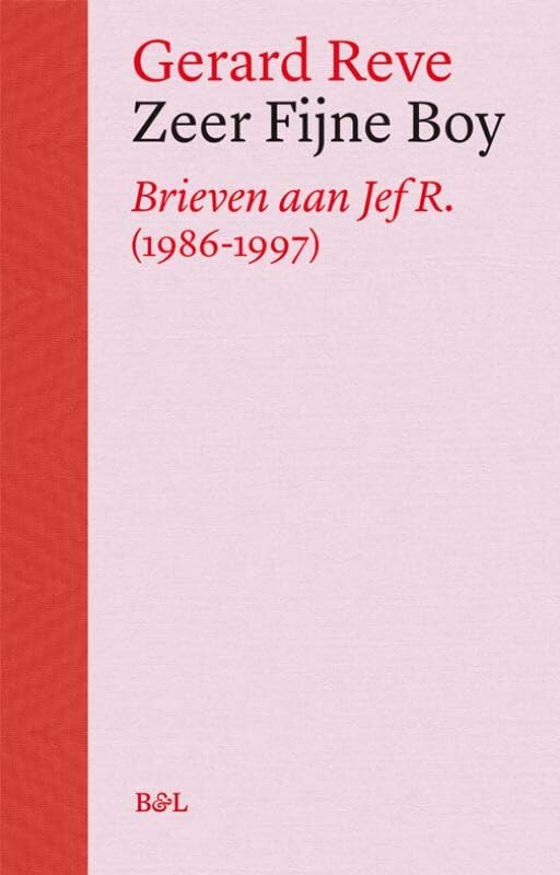 Zeer fijne boy: brieven aan Jef R. (1986-1997) book