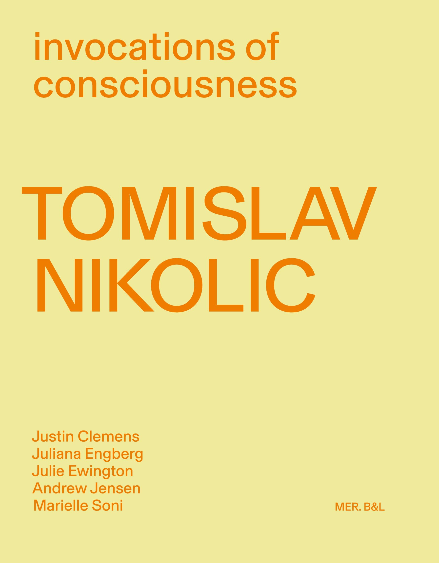Tomislav Nikolic. Invocations of consciousness book