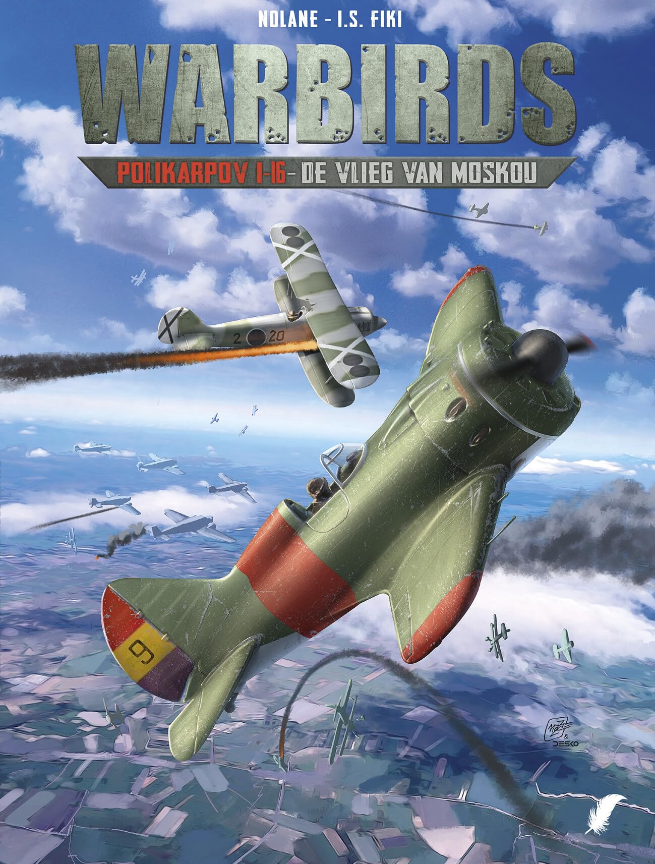 Polikarpov I-16: de vlieg van Moskou book