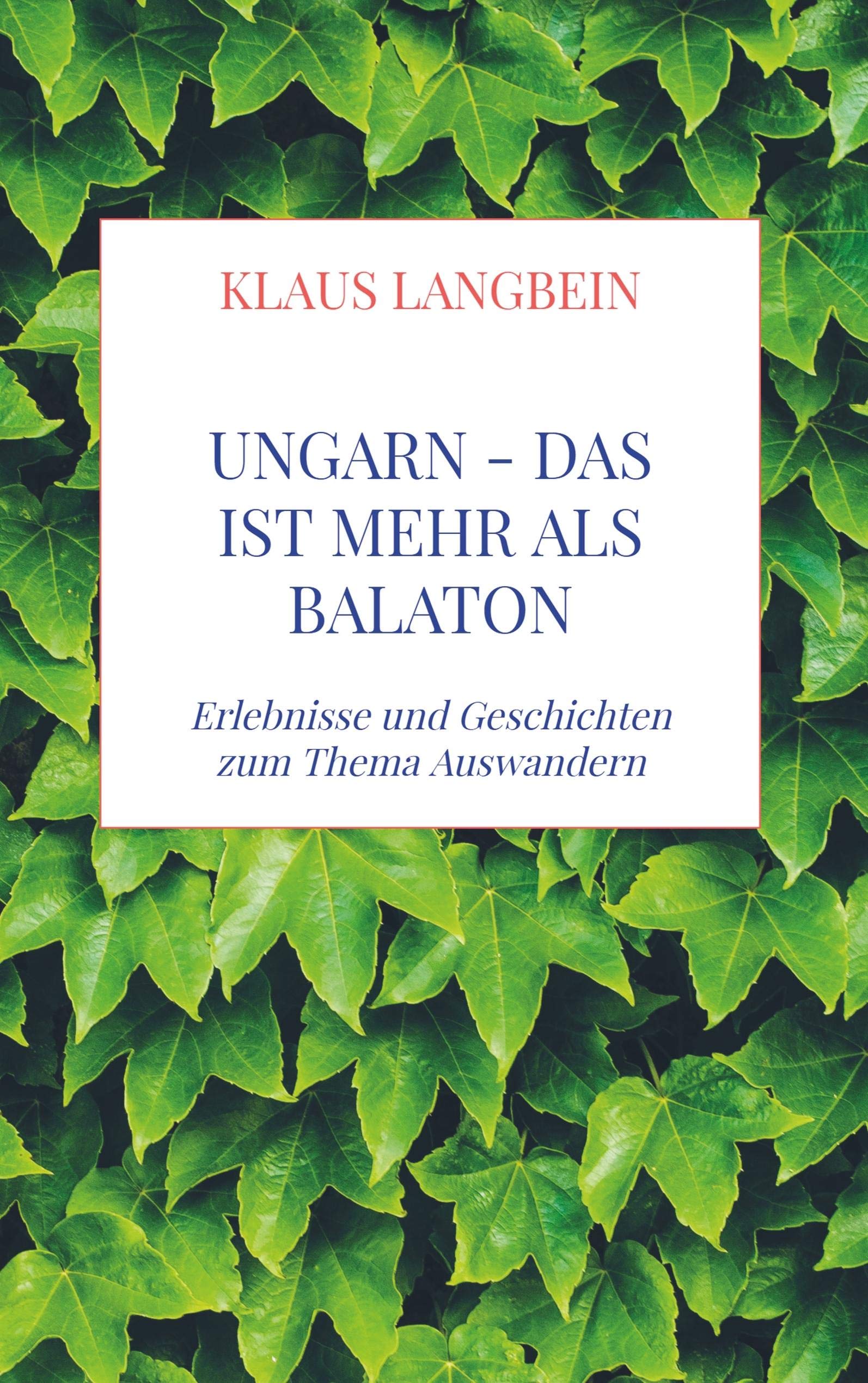 UNGARN - das ist mehr als Balaton book