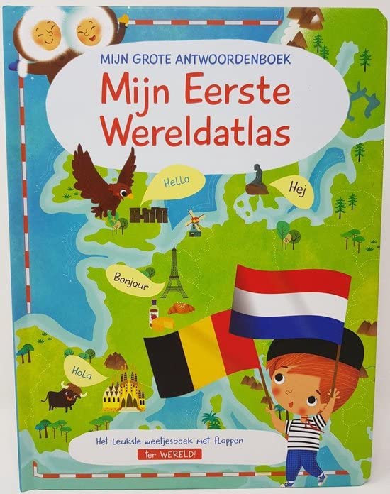 Mijn grote antwoordenboek: Mijn eerste wereldatlas Books
