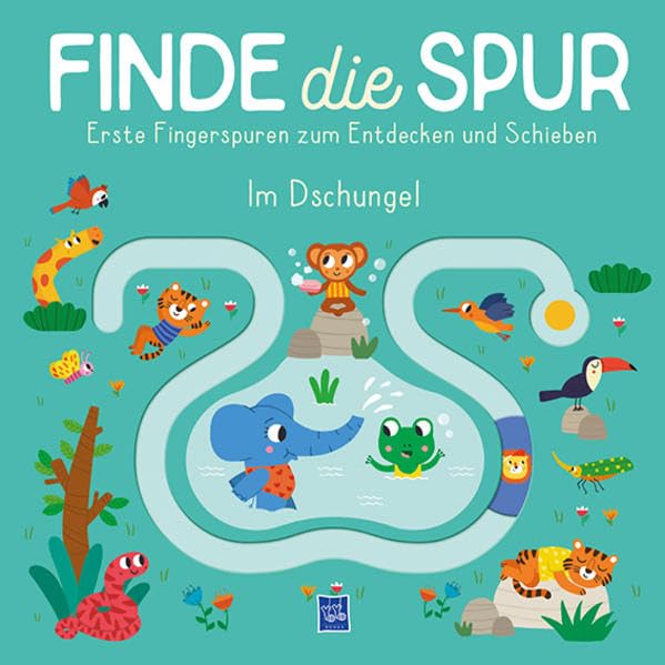 Finde die Spur - Im Dschungel Children's books