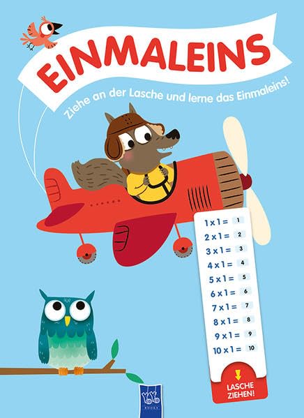 Einmaleins: Ziehe an der Lasche und lerne das Einmaleins Children's books