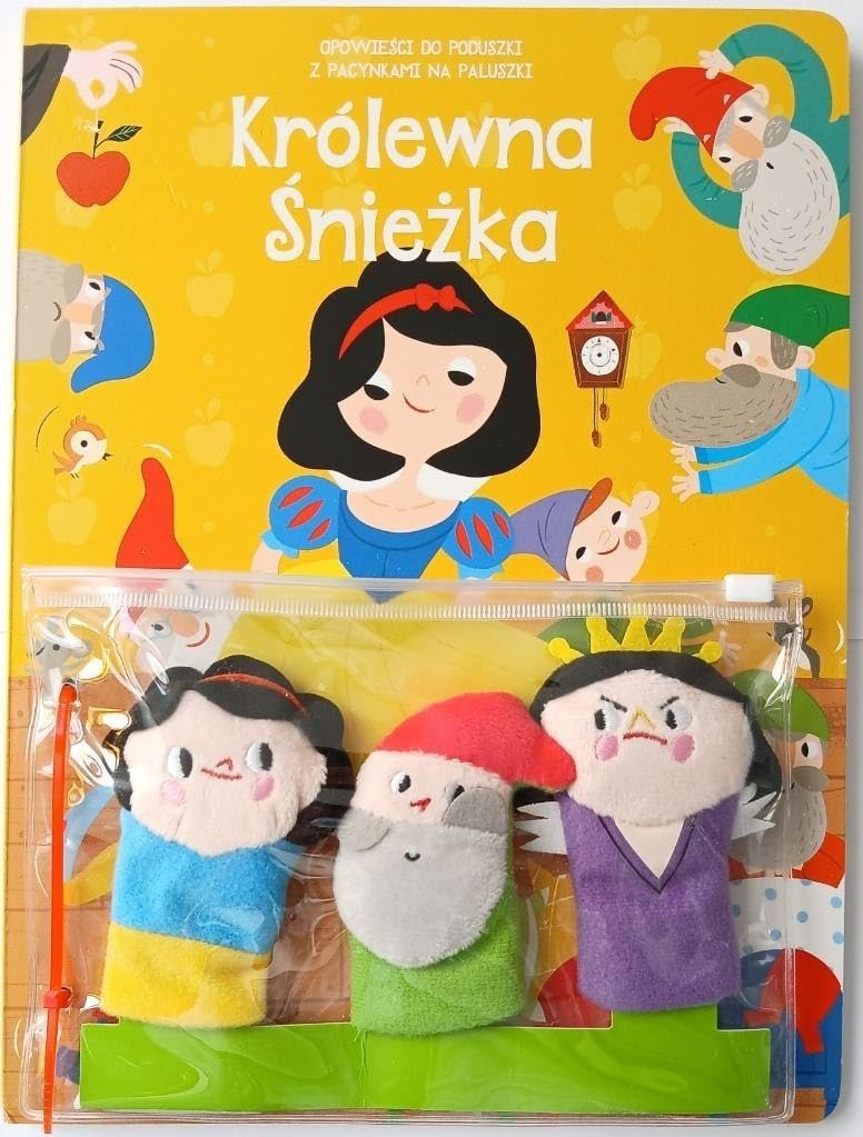 Opowie?ci do poduszki z pacynkami na paluszki: Królewna ?nie?ka book
