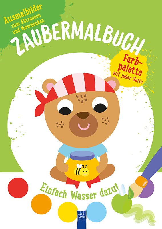 Zaubermalbuch - Bär (grün) Tiptoi & Games
