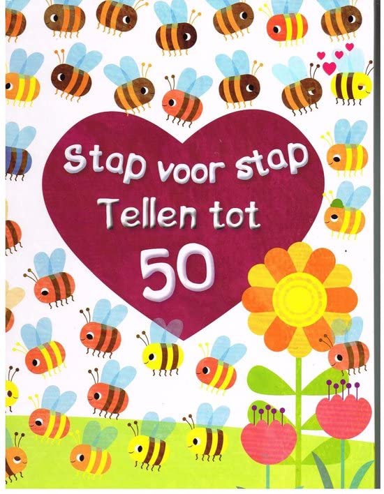 Stap voor stap tellen tot 50: Tot 50 book