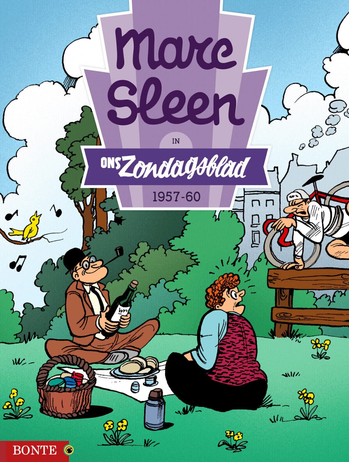 Marc Sleen in Ons Zondagsblad 1957-1958-1959-1960 book