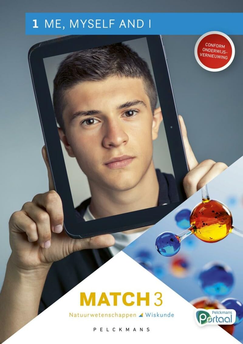 Match 3 Natuurwetenschappen-Wiskunde Leerwerkboek (incl. Pelckmans Portaal) Non-fiction