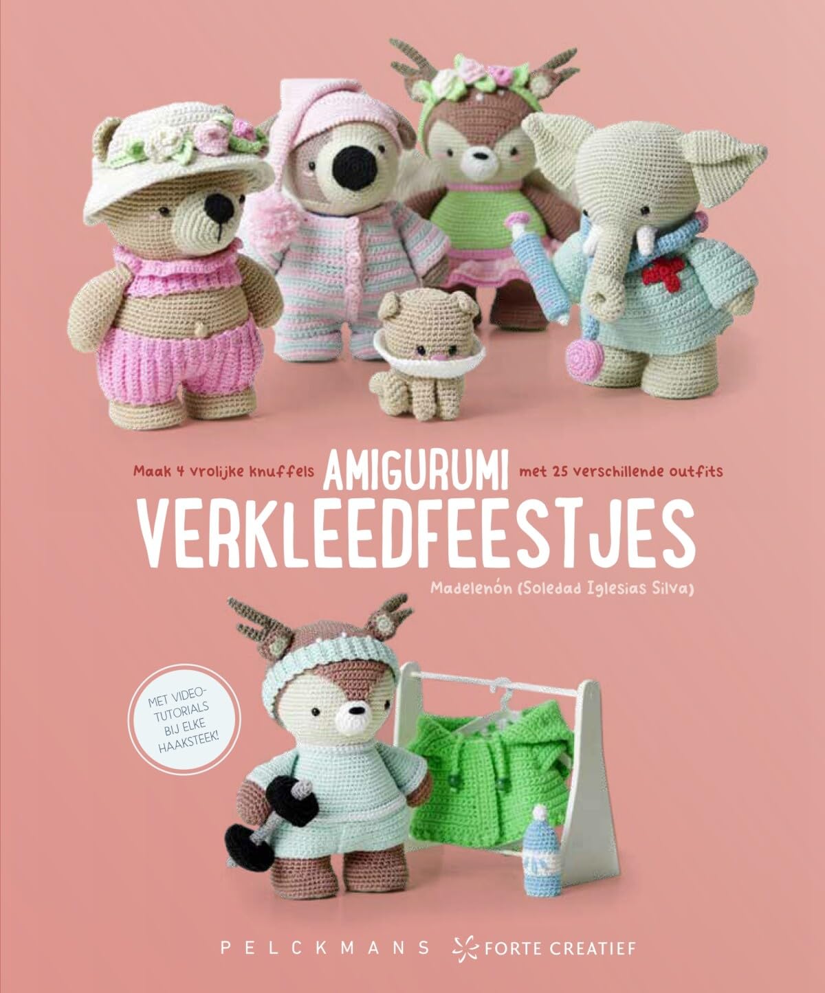Amigurumi verkleedfeestjes: maak 4 vrolijke knuffels met 25 verschillende outfits book