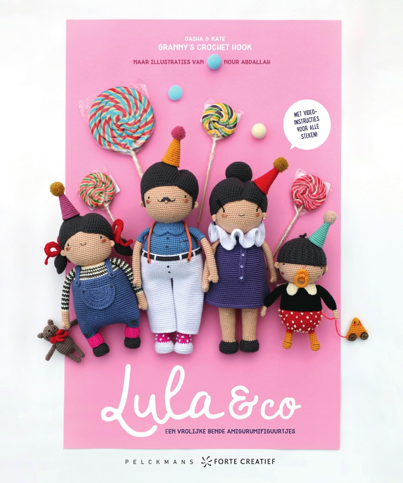 Lula & co: een vrolijke bende amigurumifiguurtjes book