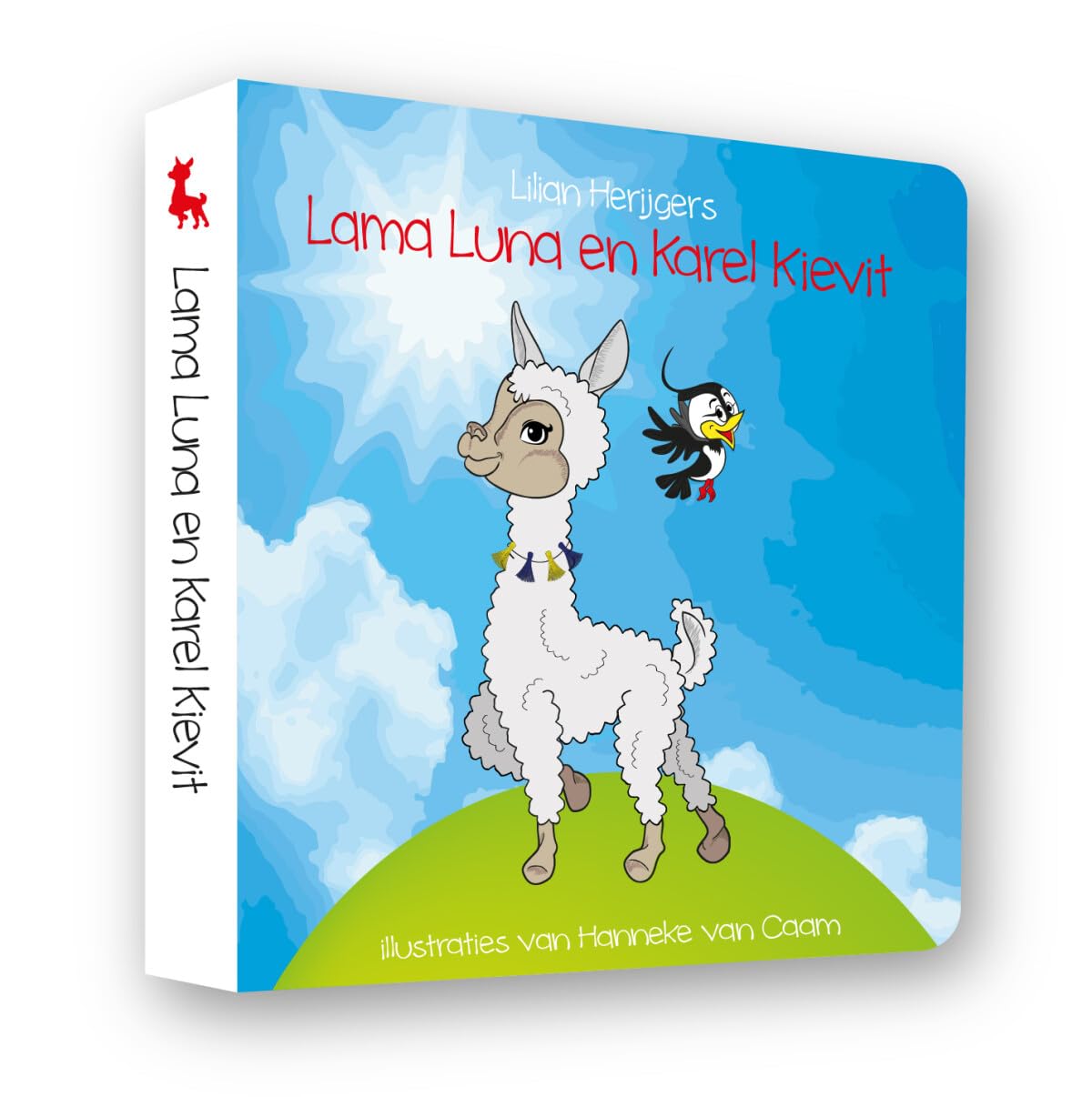 Lama Luna en Karel Kievit book