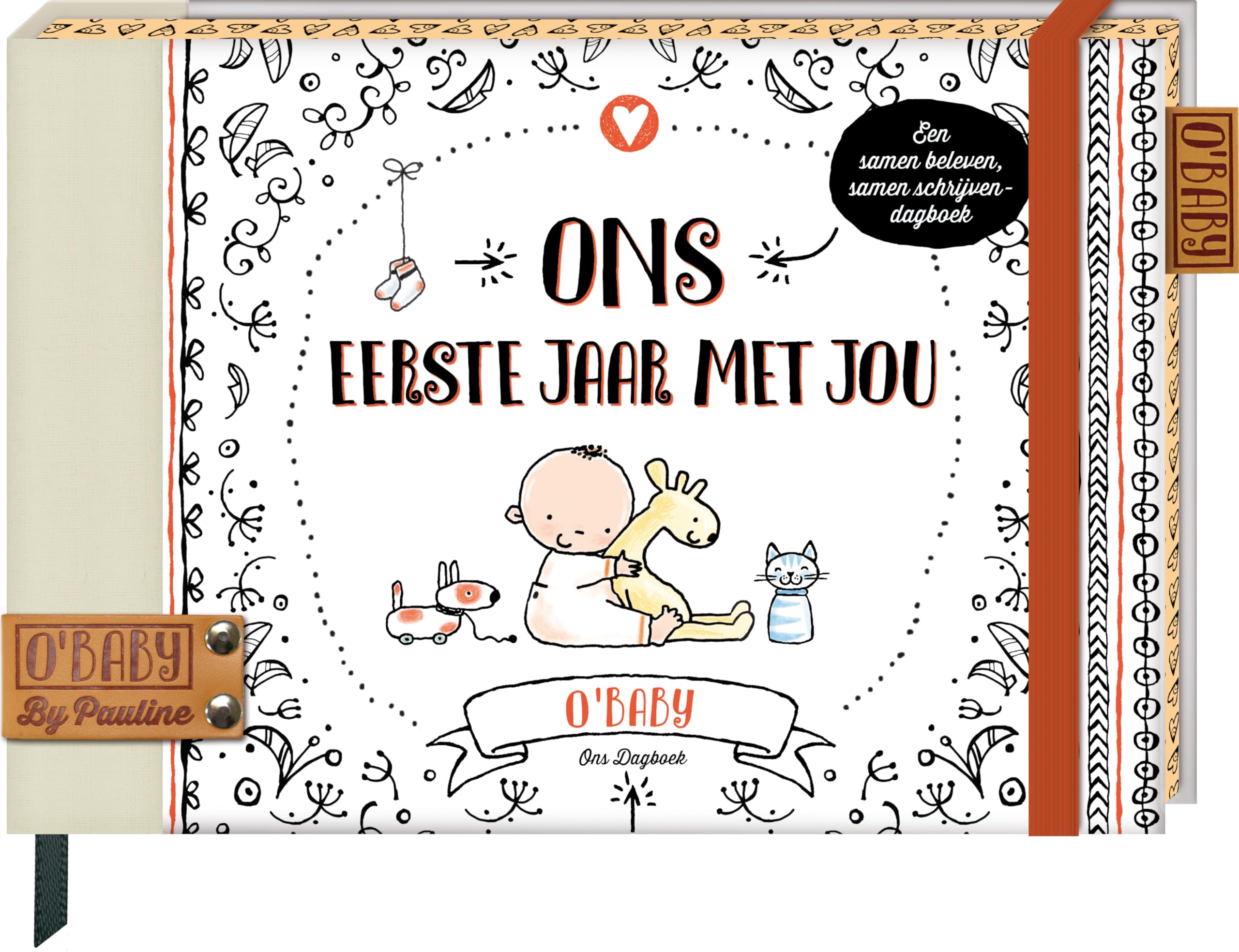 O'Baby - Ons eerste jaar met jou: Een samen beleven, een samen schrijven - dagboek book