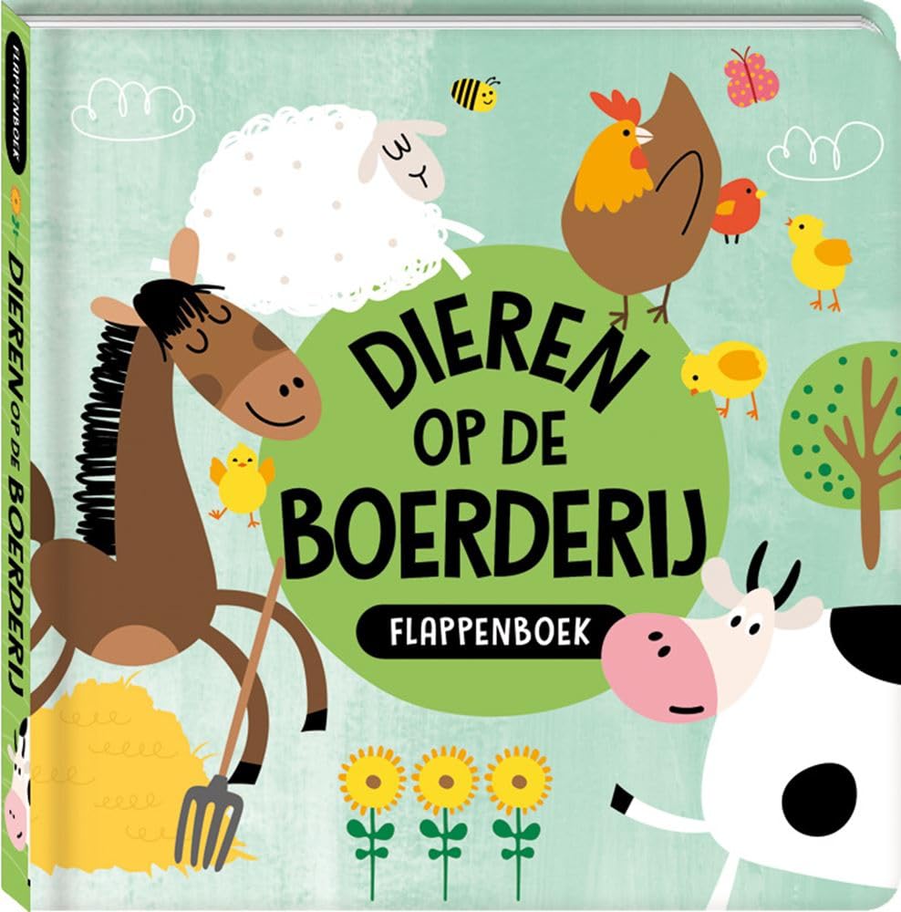 Dieren op de boerderij: flappenboek book