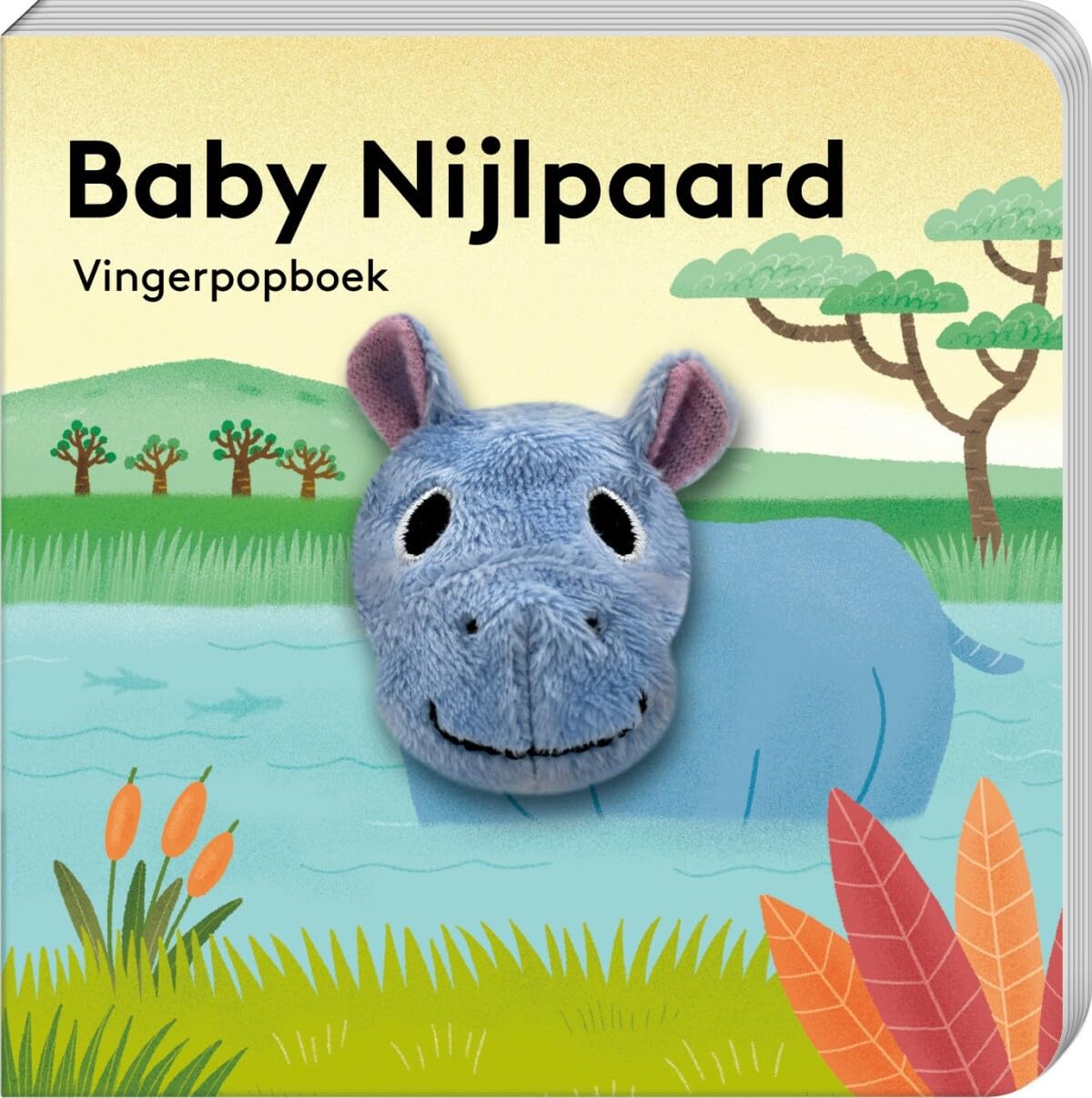 Baby Nijlpaard: Vingerpopboekje book