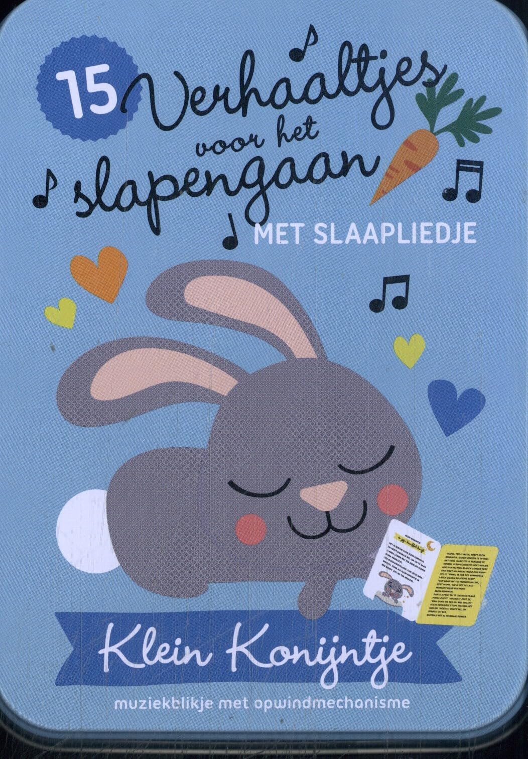 Twinkel Twinkel Muziekblikje 15 verhaaltjes voor het slapengaan - Klein konijntje book