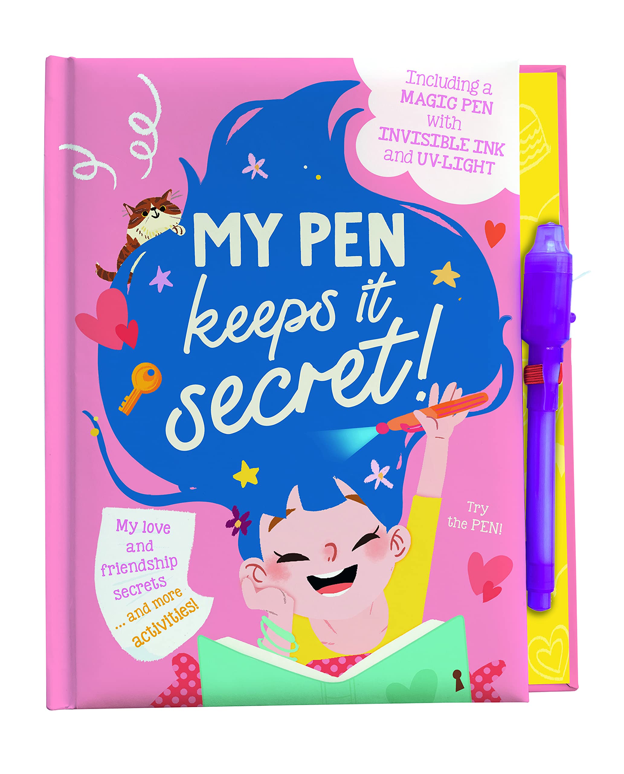 My pen keeps it secret!: My love and friendship secrets Children's books