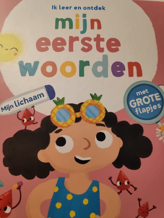 Ik leer en ontdek mijn eerste woorden: Mijn lichaam book