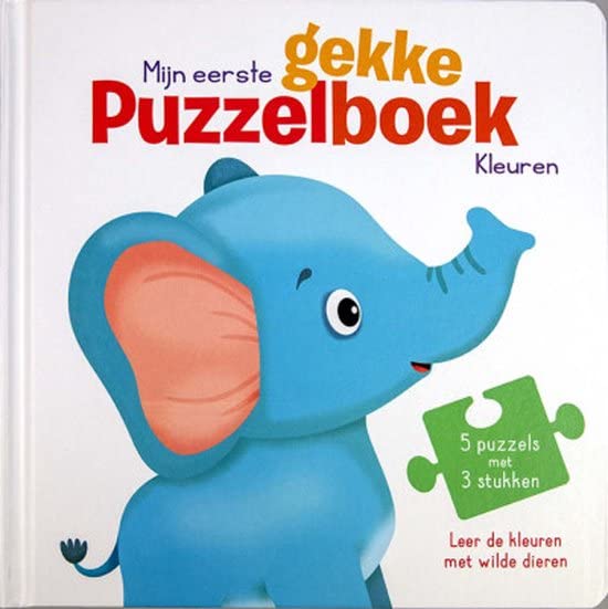 Mijn eerste gekke puzzelboek: Babydieren Books