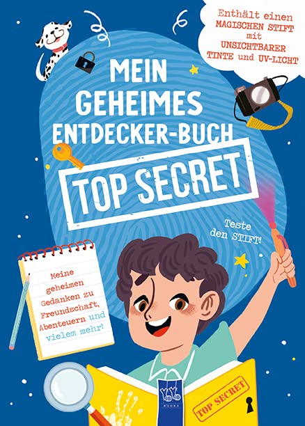 Mein geheimes Entdecker-Buch - Top Secret! Novels & Short Stories for children