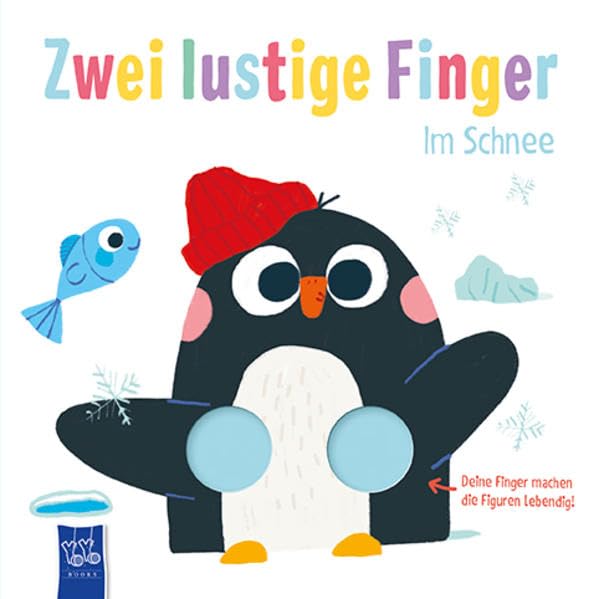 Zwei lustige Finger - Im Schnee: Bilderbuch Children's books