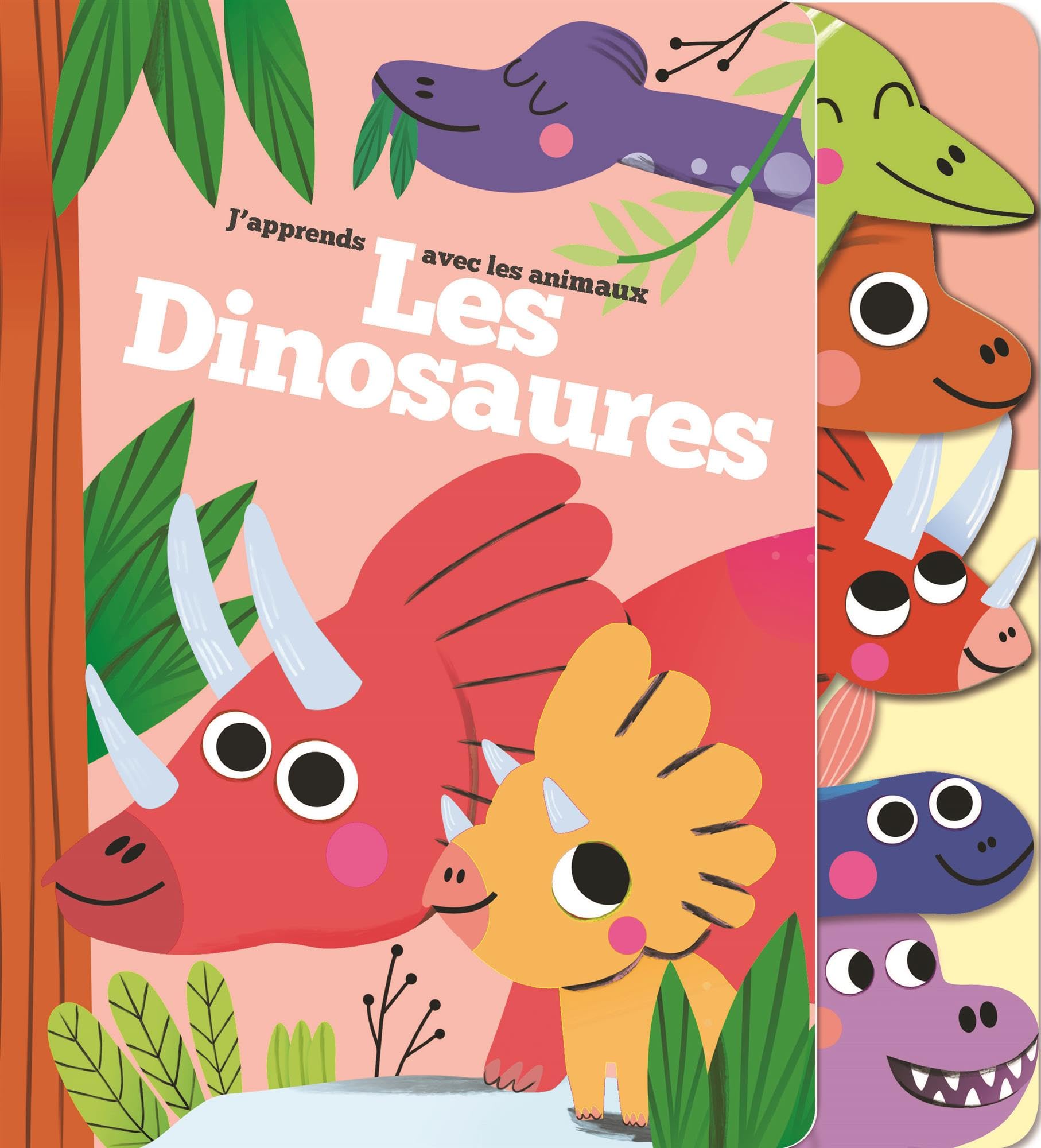 Les dinosaures j'apprends avec les animaux book