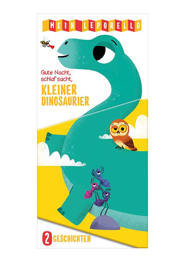 Mein Leporello - Gute Nacht, schlaf sacht, kleiner Dinosaurier: Bilderbuch Children's books