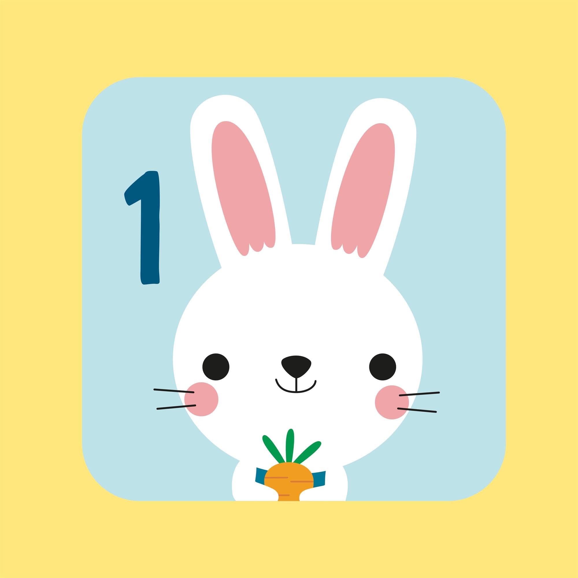 Le Lapin - 1,2,3… compte et câline-moi ! book
