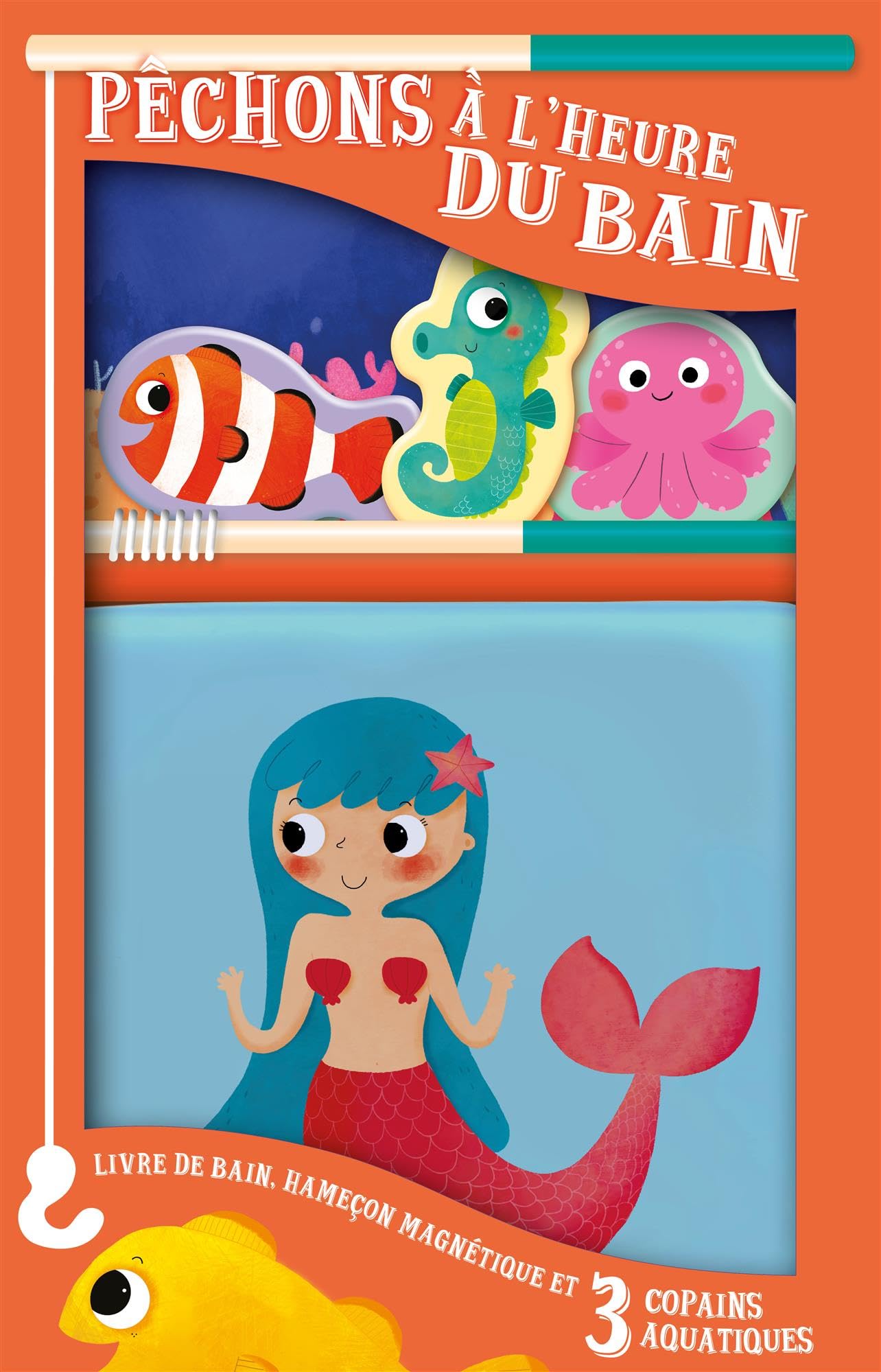 Pêchons à l'heure du bain: Boîte orange (couverture sirène) Tiptoi & Games