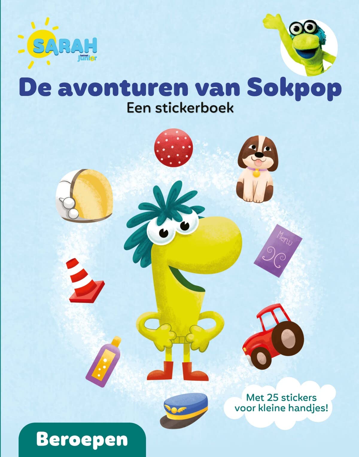 De avonturen van Sokpop - Een stickerboek: Beroepen book