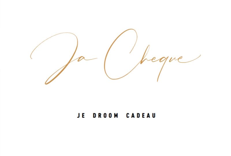 Ja Cheque: Je Droom Cadeau book