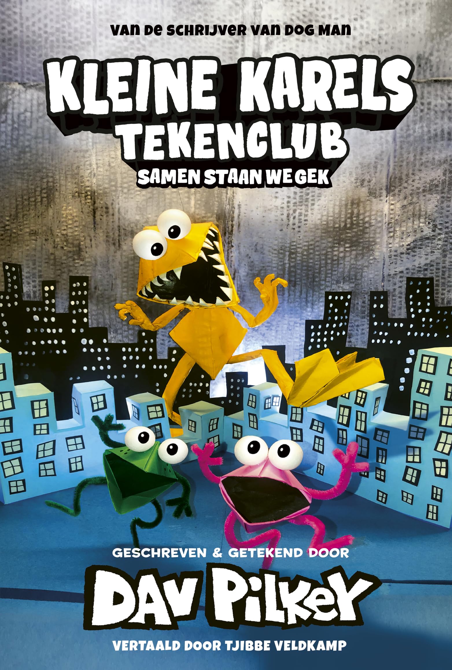 Samen staan we gek (Kleine Karels tekenclub, 4) Manga