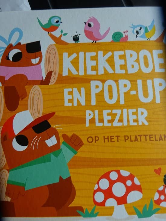 Kiekeboe en pop-up plezier: Op het platteland book