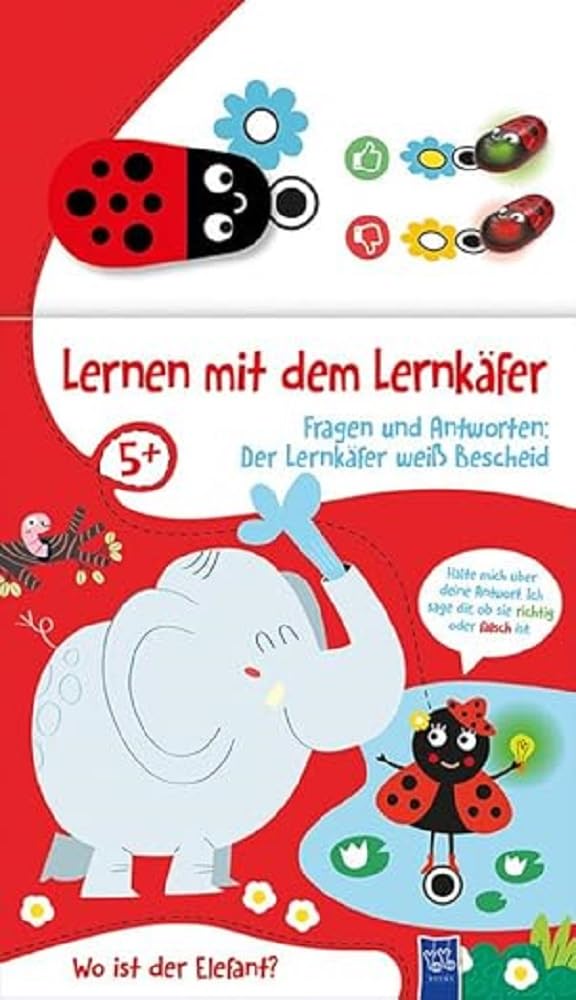 Lernen mit dem Lernkäfer - Elefant (5+) Children's books