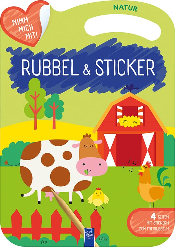 Rubbel & Sticker - Natur Non-fiction