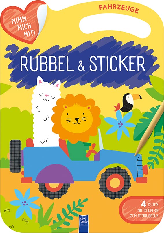 Rubbel & Sticker - Fahrzeuge Non-fiction