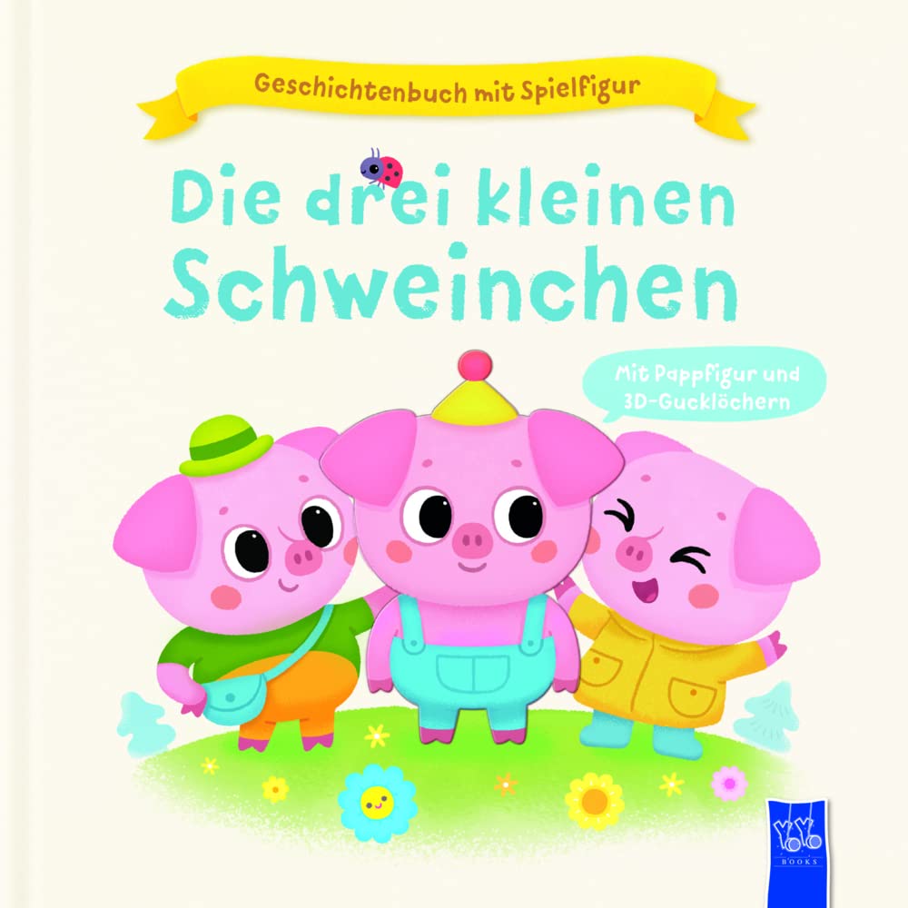 Geschichtenbuch mit Spielfigur - Die drei kleinen Schweinchen Children's books