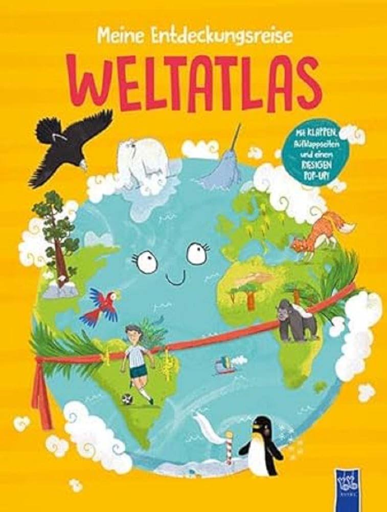 Meine Entdeckungsreise - Weltatlas Children's books