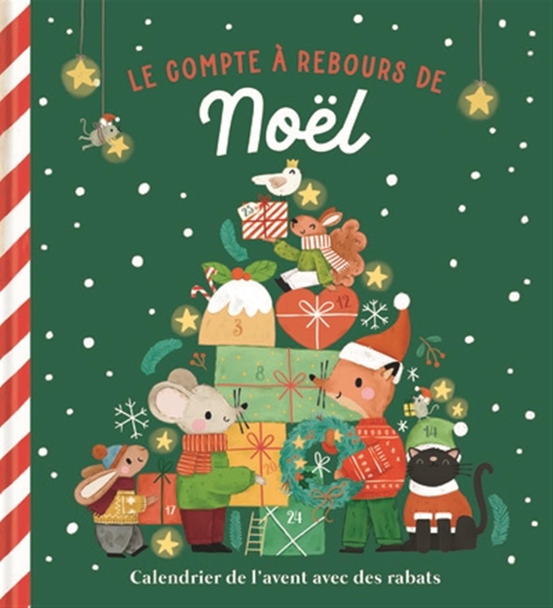 Le compte à rembours de Noël: Calendrier de l'avent avec des rabats Novels & Short Stories