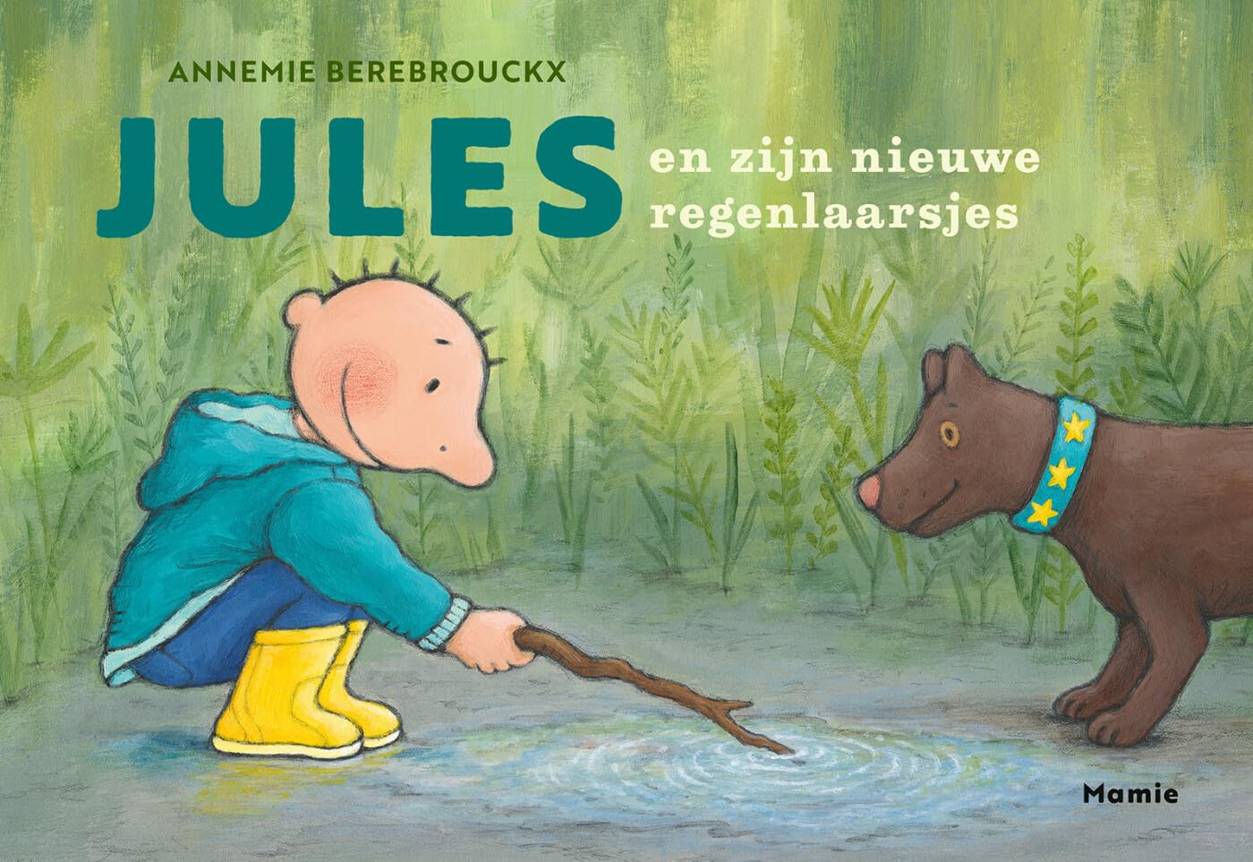 Jules en zijn nieuwe regenlaarsjes book